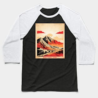 Mount Nemrut Turkey Vintage Retro Travel Tourism Baseball T-Shirt